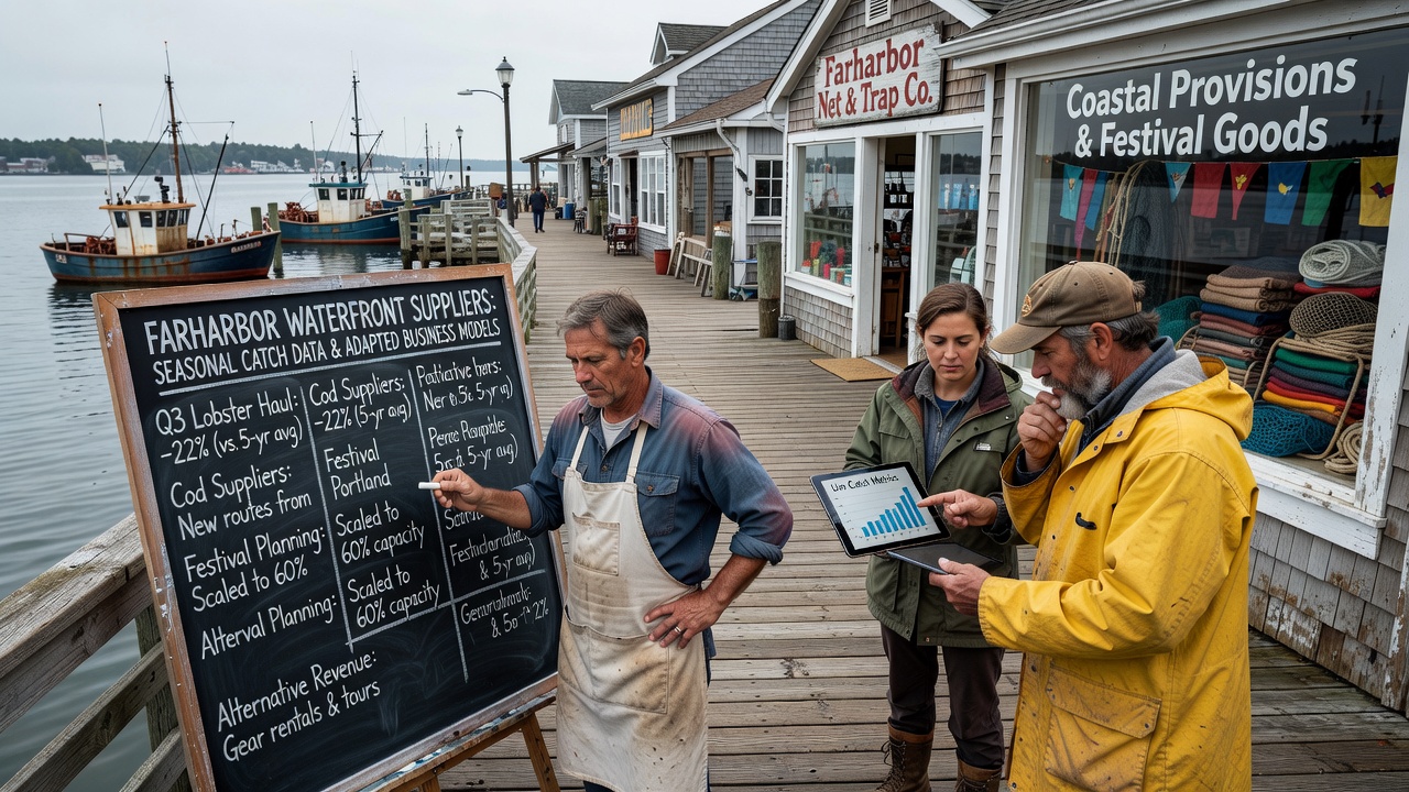 Farharbor Waterfront Shop Owners Adjust Operations Based on Updated Seasonal Catch Information