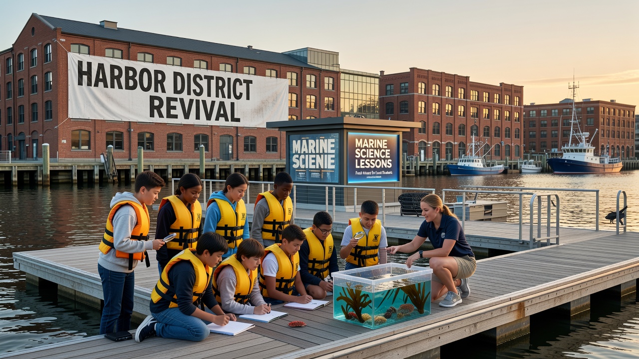 Harbor District Revival Fuels Growing Demand for Marine Science Education in Farharbor Schools