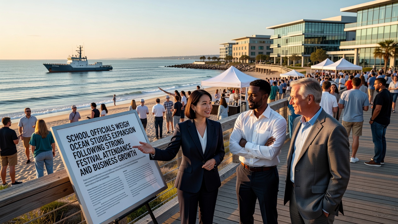 Farharbor Schools Review Marine Program Growth After Festival Draws Crowds and Local Businesses Expand